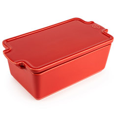 Форма для запекания с крышкой Peugeot Red 20x11см