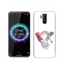 Чехол MyPads Tocco для Oukitel K13 Pro абстракция руки в татуировках