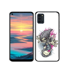 Чехол MyPads Tocco для Oukitel K9 Pro нарисованный скелет на скейт борде