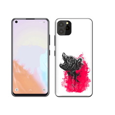 Чехол MyPads Tocco для Oukitel C21 Pro медведь в дымке