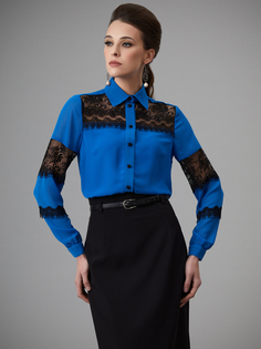 Блуза женская Арт-Деко R-1314 голубая 46 RU