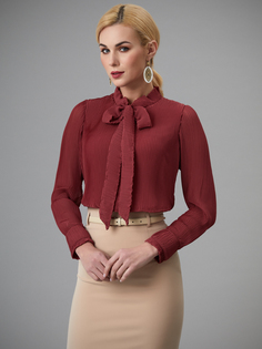 Блуза женская Арт-Деко R-1360 красная 44 RU