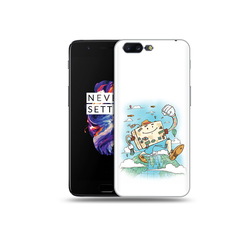 Чехол MyPads Tocco для OnePlus 5 Счастливый чемодан