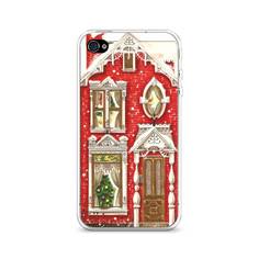 Чехол на Apple iPhone 4 "Пряничный домик" Case Place
