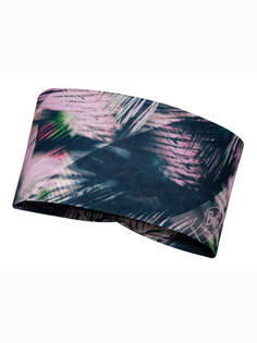 Повязка унисекс Buff Coolnet Uv+ Ellipse Headband, синий / фиолетовый
