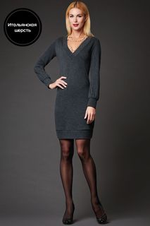 Платье женское Арт-Деко P-937 серое 42 RU