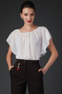 Блуза женская Арт-Деко L-1140 белая 42 RU