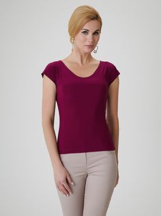 Блуза женская Арт-Деко L-1044 бордовая 46 RU