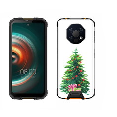 Чехол MyPads Tocco для Oukitel WP13 Елка новогодняя с подарками акварель
