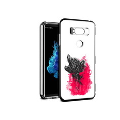 Чехол MyPads Tocco для LG V30S медведь в дымке