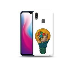 Чехол MyPads Tocco для Vivo Y93 Lite кит в лампочке с парусами
