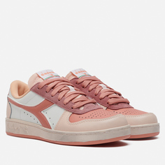 Кроссовки женские Diadora Magic Basket Low розовые 38.5 EU