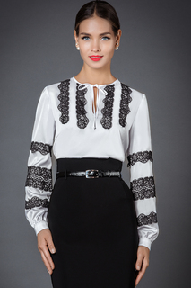 Блуза женская Арт-Деко R-1248 белая 44 RU