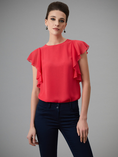 Блуза женская Арт-Деко L-1161 розовая 42 RU