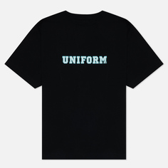 Футболка мужская Uniform experiment UE-222039-BLACK черная XL