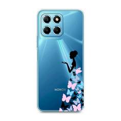 Чехол Awog 6120250-1 для Honor X6s "Платье из бабочек"