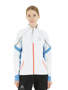 Куртка Odlo Jacket Bjorndalen Snow White/Campanula (Us:m)