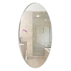 Зеркало д/ванной Mixline Овал 35x63 без подсветки