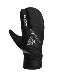 Перчатки Odlo Gloves 3-Finger Oeb X-Warm Black (Us:xxs)