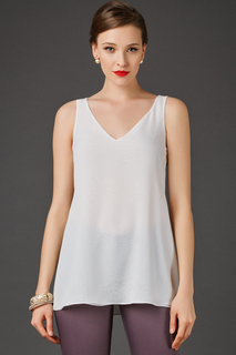 Блуза женская Арт-Деко R-1267 белая 44 RU