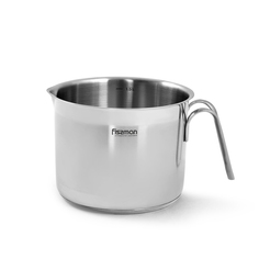 Кружка ковш Fissman для кипячения молока 14x11см, 1.5л, нержавеющая сталь 5101_
