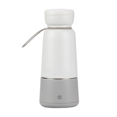 Портативный подогреватель для бутылочек Solmax термос для детского питания, белый/серый
