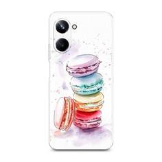 Чехол Awog на Realme 10 Pro "Пирамидка макарони 2"