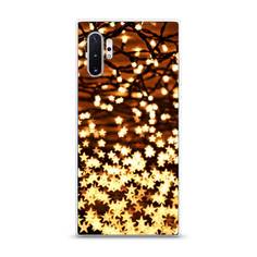 Чехол на Samsung Galaxy Note 10 Plus "Новогодняя гирлянда" Case Place