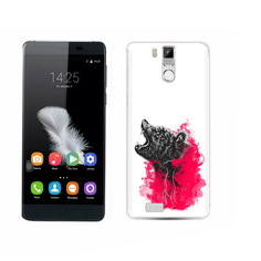 Чехол MyPads Tocco для Oukitel K6000 Pro медведь в дымке