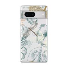 Силиконовый чехол "Тени стрекоз" на Google Pixel 7 / Гугл Пиксель 7 Awog