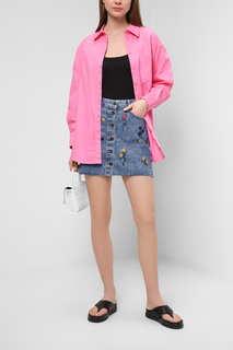 Юбка женская Desigual 22SWFD04 синяя 42