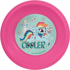 Тарелка детская пластиковая "My Little Pony. Пони" для СВЧ, 18 см, Stor