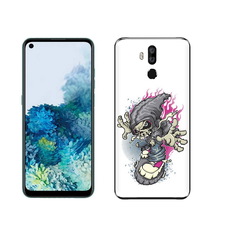Чехол MyPads Tocco для Oukitel K9 нарисованный скелет на скейт борде