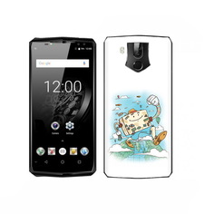 Чехол MyPads Tocco для Oukitel K10 Счастливый чемодан