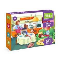 Пазл El`BascoKids 60 элементов Дом Кухня, ET01-034