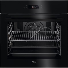 Встраиваемый электрический духовой шкаф AEG BPE742380B black
