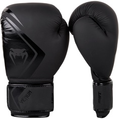 Боксерские перчатки Venum Contender 2.0 Boxing Gloves - Black/Black 10 унций