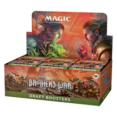 Дополнение для настольной ККИ MTG: Дисплей драфт-бустеров The Brothers War на англ. яз.