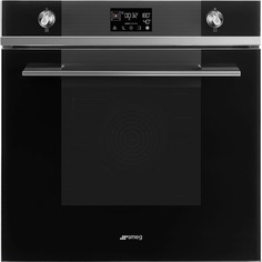 Встраиваемый электрический духовой шкаф Smeg SOP6102S2PN Linea black