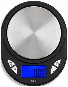 Весы ювелирные ADE TE1700 Fred black серебристый, Black Ade