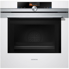 Встраиваемый электрический духовой шкаф Siemens HM676G0W1 white