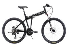Велосипед STARK Cobra 27.2 D-20"-23г. (черный-серый-черный) Speedo