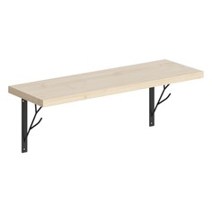 Настенная полка с полкодержателями Skyland COFFEE SH2-TREE 630х220х222 клен
