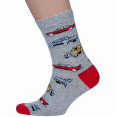 Носки унисекс Hobby Line 80130 серые 41-45