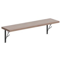 Настенная полка с полкодержателями Skyland COFFEE SH1-TREE 830х220х222 ясень шимо
