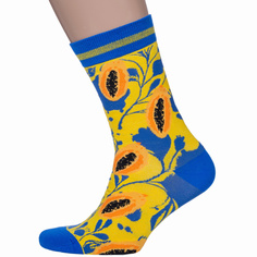 Носки унисекс Hobby Line 80153 желтые one size