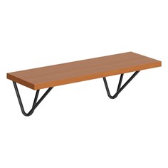 Настенная полка с полкодержателями Skyland COFFEE SH2-WIRE 630х213х208 груша