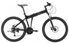 Велосипед STARK Cobra 26.2 D-18"-23г. (черный-красный-черный)
