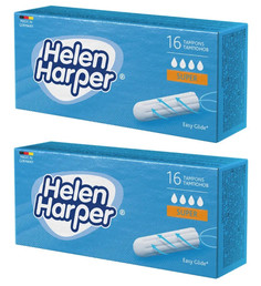 Тампоны Helen Harper Super 4 капли, 2 уп.