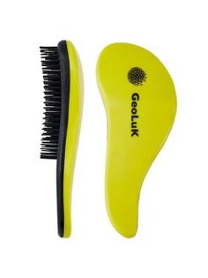 Расческа GeoLuk HairStyle Mini yellow